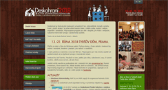Desktop Screenshot of deskohrani.cz