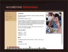 Tablet Screenshot of novomestske.deskohrani.cz